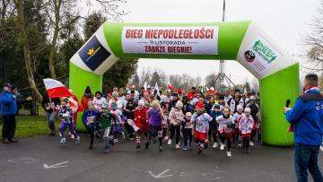 Bieg Niepodległości - Zabrze Biegnie